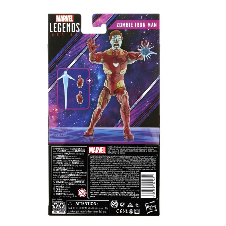 Marvel Legends Khonshu Wave Zombie Iron Man