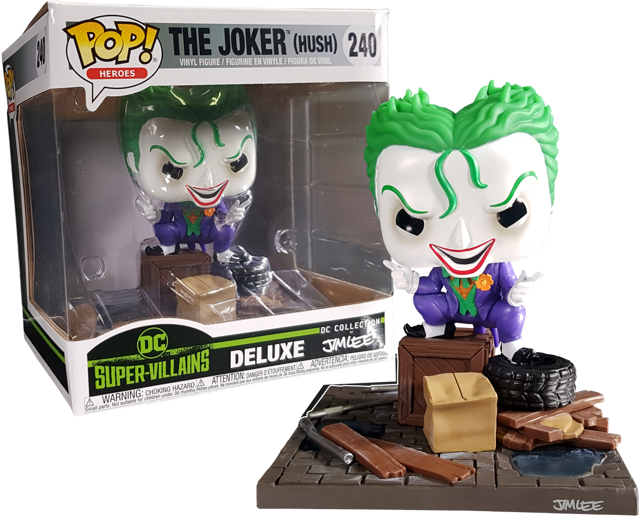 POP! Heroes 240 Batman Hush: The Joker (Exclusive)