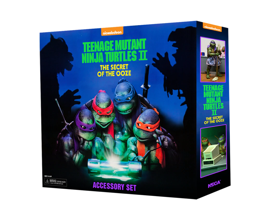 Teenage Mutant Ninja Turtles 2 Secret of The Ooze Accessory Set