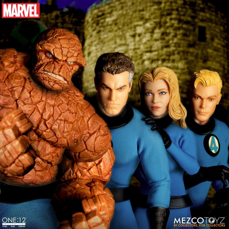 Marvel One:12 Collective Fantastic Four Deluxe Steel Boxed Set