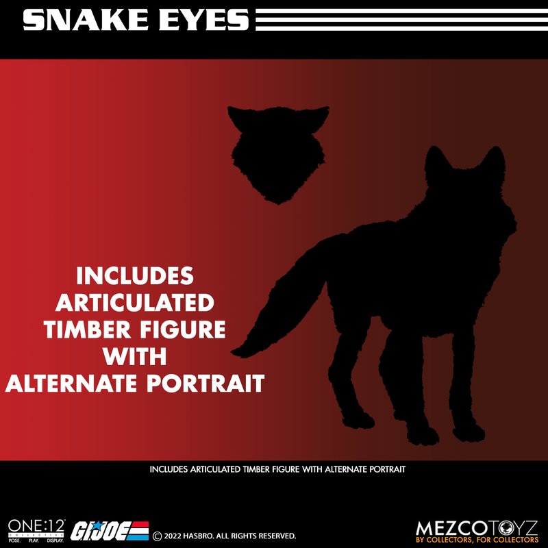 One:12 Collective G.I. Joe Snake Eyes Deluxe Edition