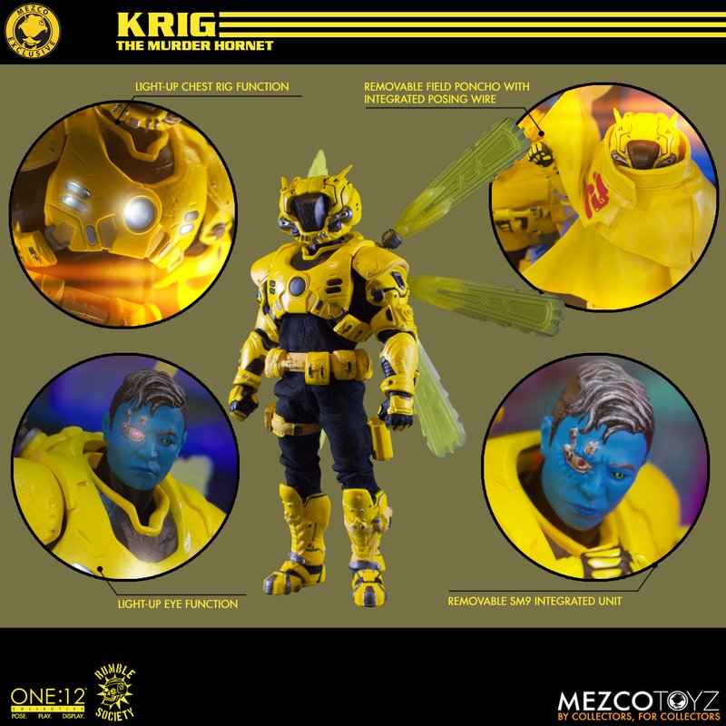Rumble Society One:12 Collective Krig: Murder Hornet Exclusive