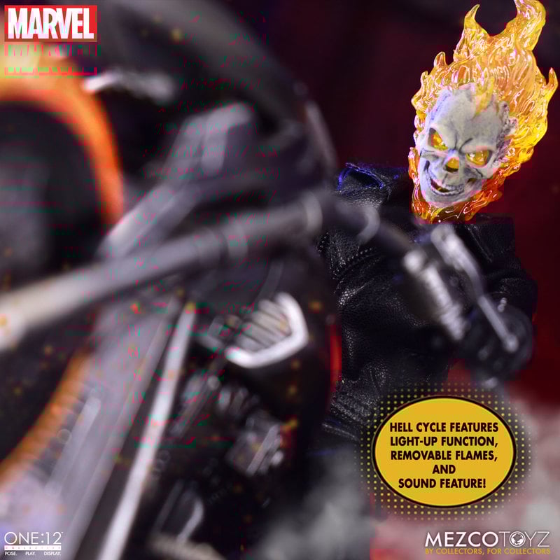 Marvel One:12 Collective Ghost Rider & Hell Cycle Deluxe Set