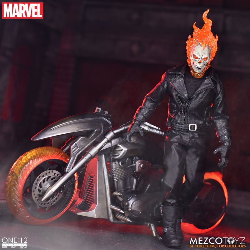 Marvel One:12 Collective Ghost Rider & Hell Cycle Deluxe Set