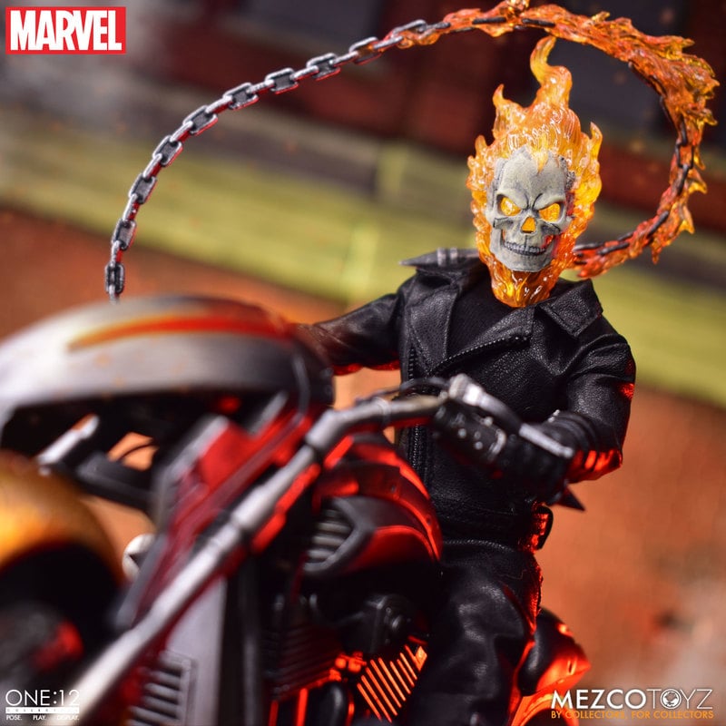 Marvel One:12 Collective Ghost Rider & Hell Cycle Deluxe Set