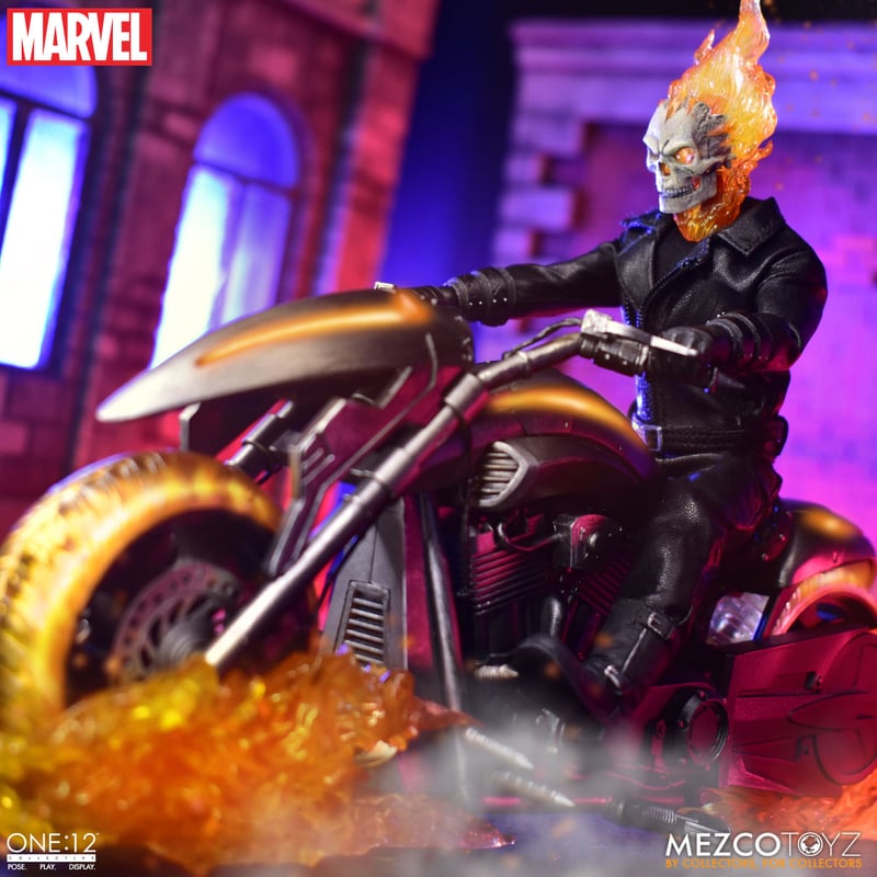 Marvel One:12 Collective Ghost Rider & Hell Cycle Deluxe Set