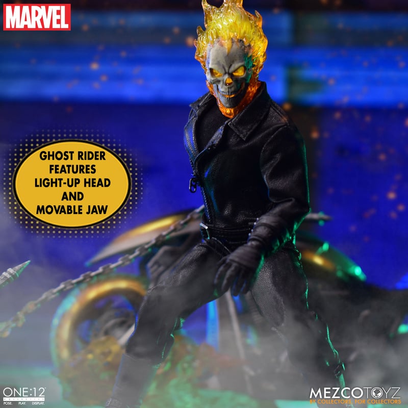 Marvel One:12 Collective Ghost Rider & Hell Cycle Deluxe Set