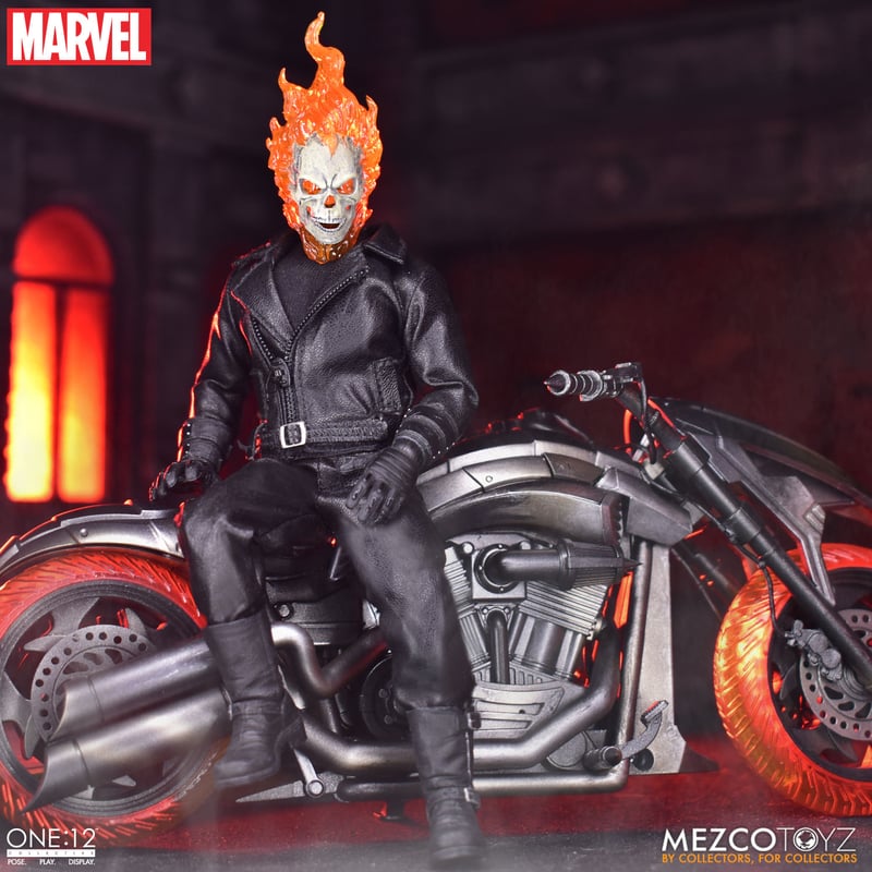 Marvel One:12 Collective Ghost Rider & Hell Cycle Deluxe Set
