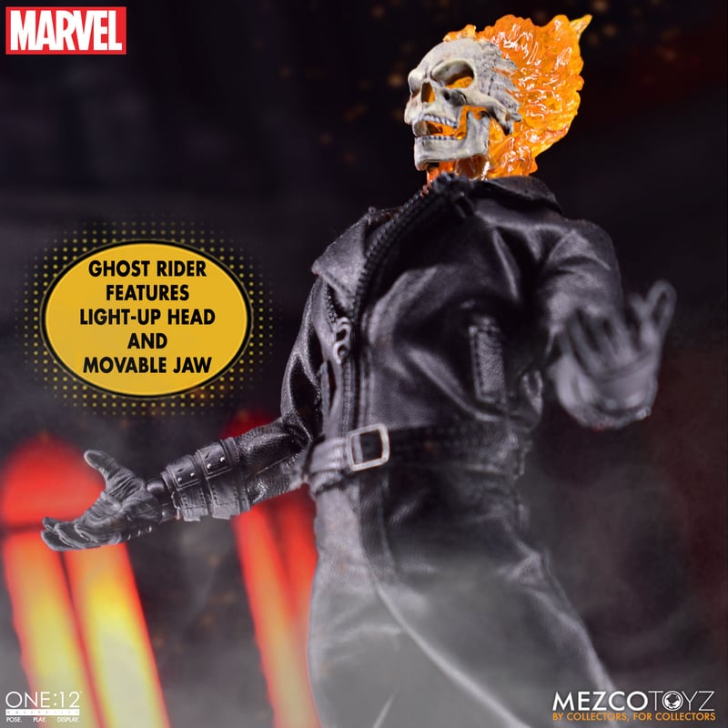 Marvel One:12 Collective Ghost Rider & Hell Cycle Deluxe Set
