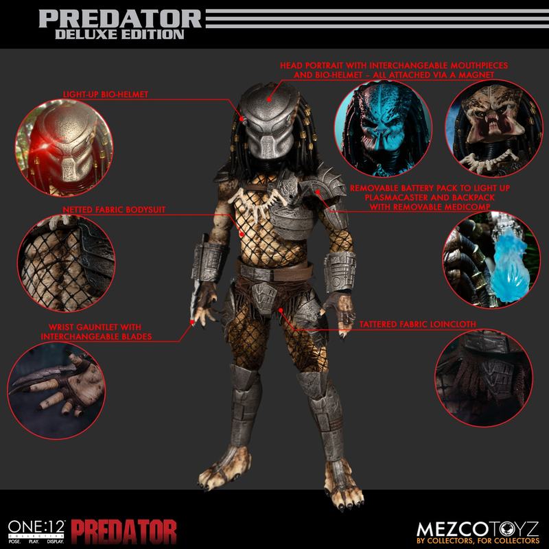 Mezco One:12 Collective Predator (1987) Jungle Hunter