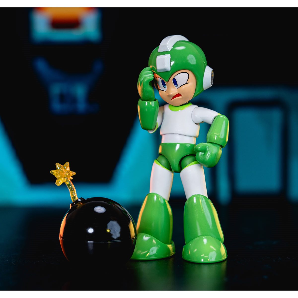 Mega Man: Hyper Bomb Mega Man 1/12 Scale Action Figure