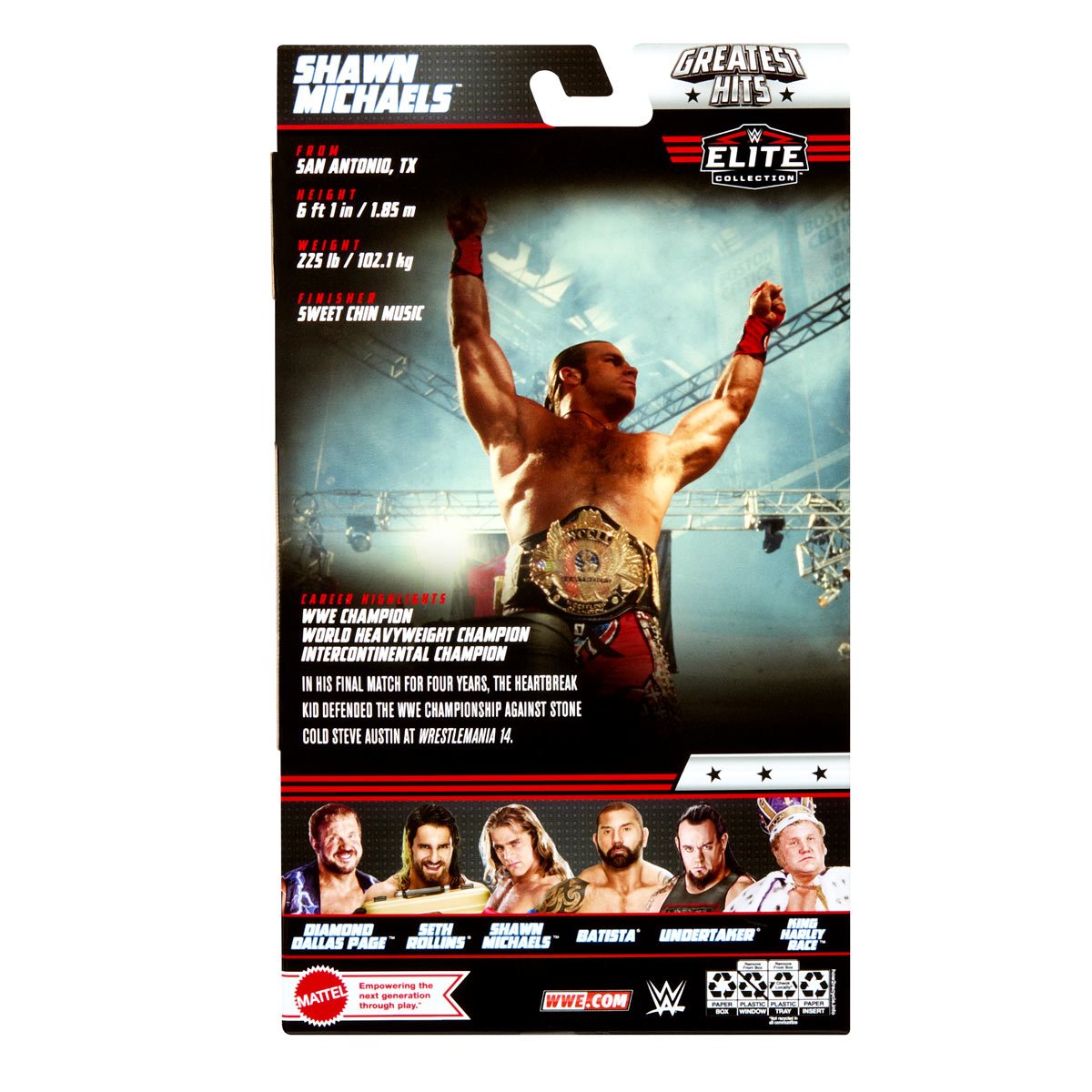 WWE Elite Collection Greatest Hits Shawn Michaels