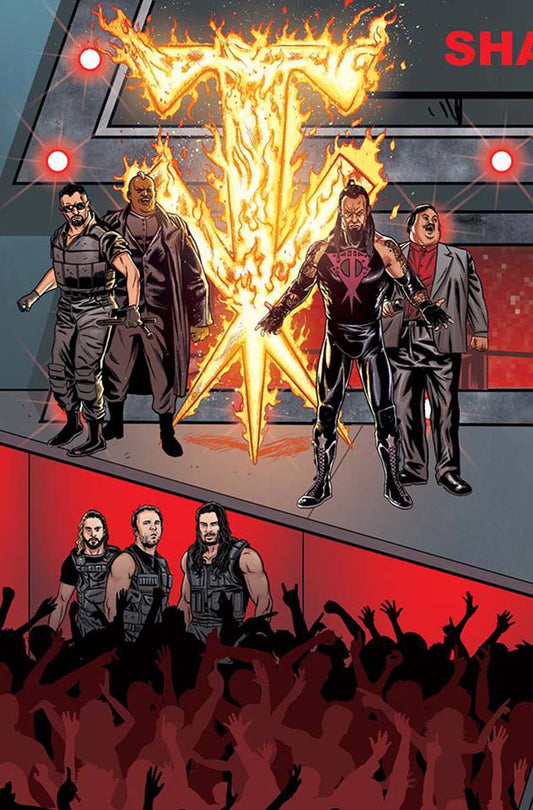 WWE #13 Connecting Variant Edition (Schoonover) [2018]