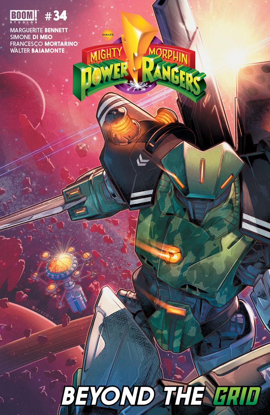 Mighty Morphin Power Rangers #34 [2018]