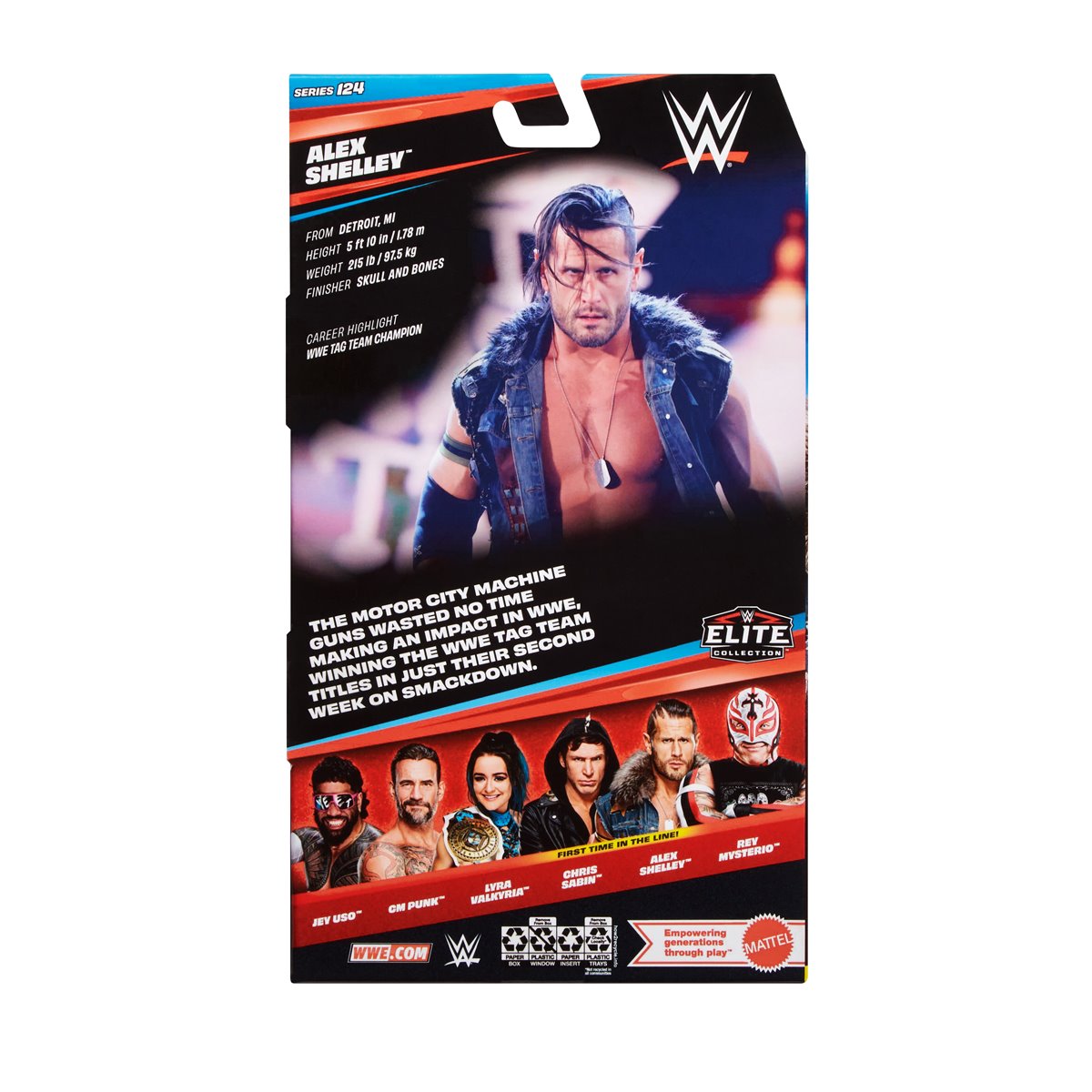 WWE Elite Collection Series 124 Alex Shelley