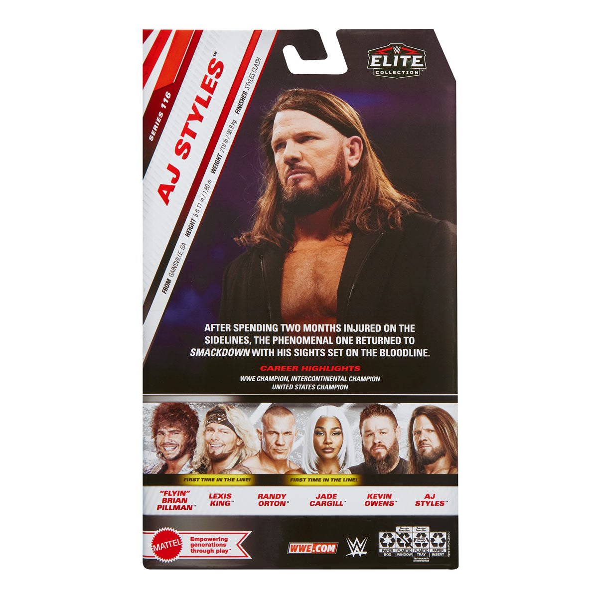 WWE Elite Collection Series 116 AJ Styles