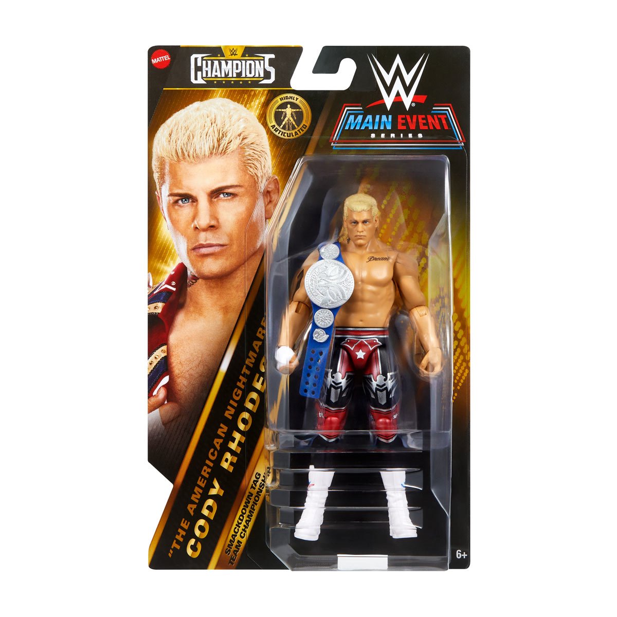 WWE Main Event Champions 2024 Wave 4 Cody Rhodes