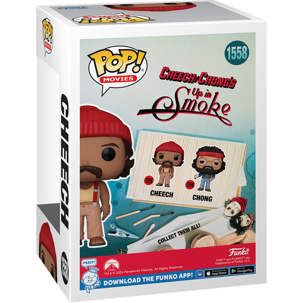 Pop! Movies 1558 Cheech & Chong's Up In Smoke: Cheech