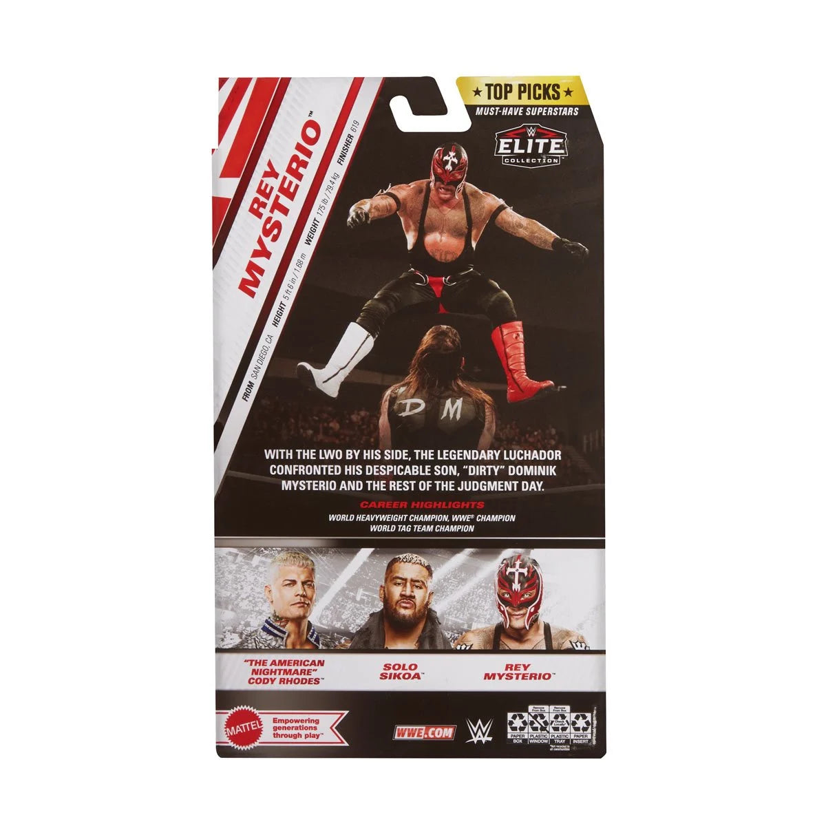 WWE Elite Collection Top Picks 2025 Wave 4 Rey Mysterio