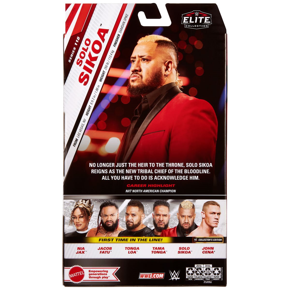WWE Elite Collection Series 118 Solo Sikoa