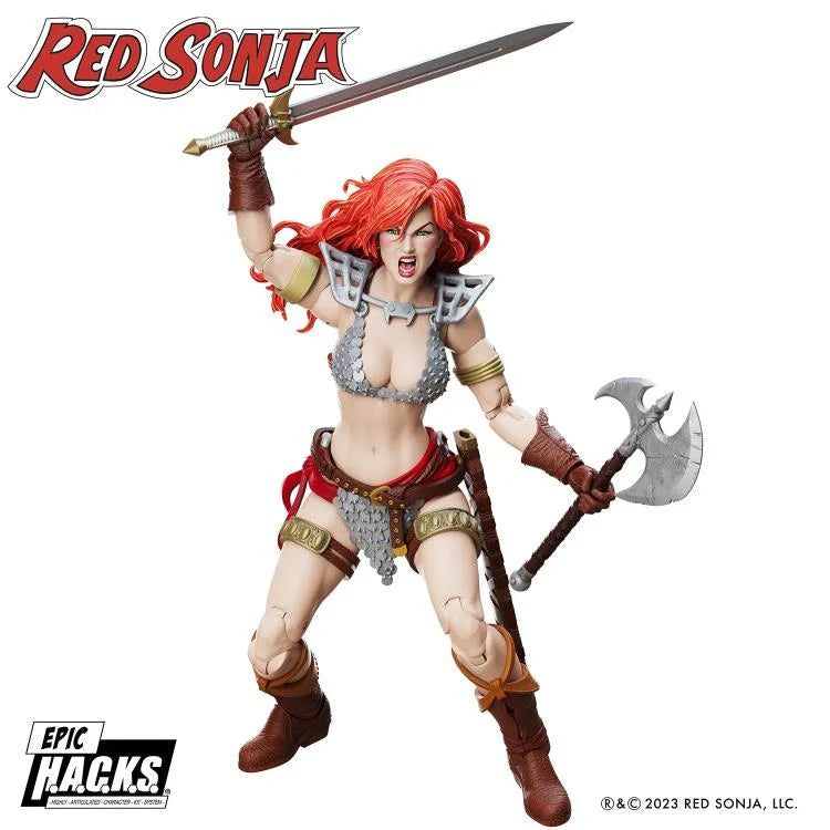 Red Sonja 50th Anniversary Epick H.A.C.K.S. 1/12 Scale Action Figure