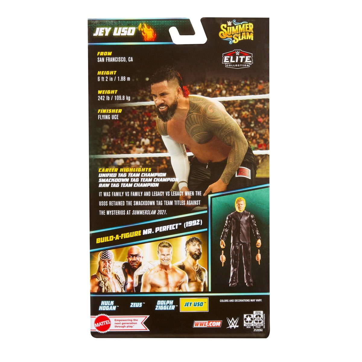 WWE Elite Collection SummerSlam 2023 Jey Uso
