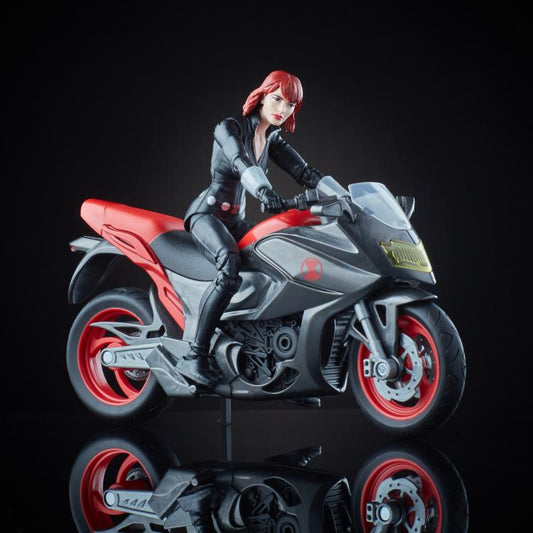Marvel Legends Ultimate Riders Wave Black Widow with Motorcycle