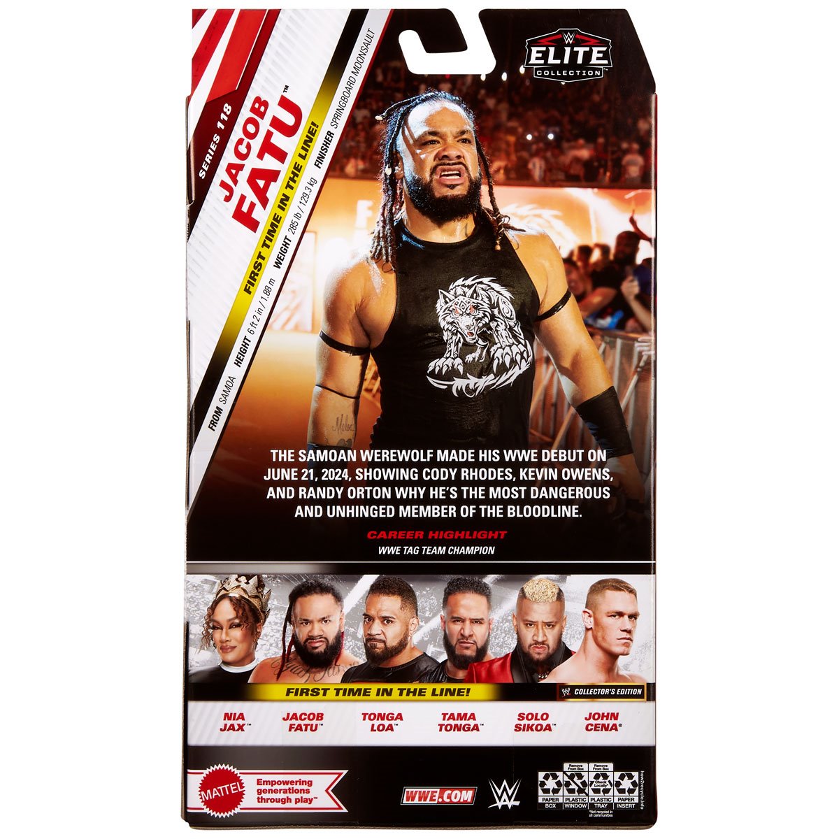 WWE Elite Collection Series 118 Jacob Fatu