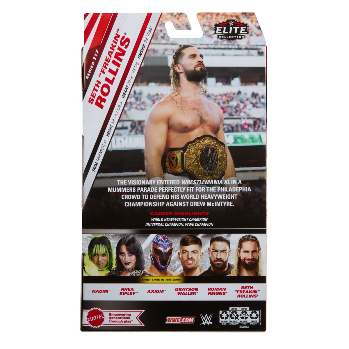 WWE Elite Collection Series 117 Seth "Freakin" Rollins
