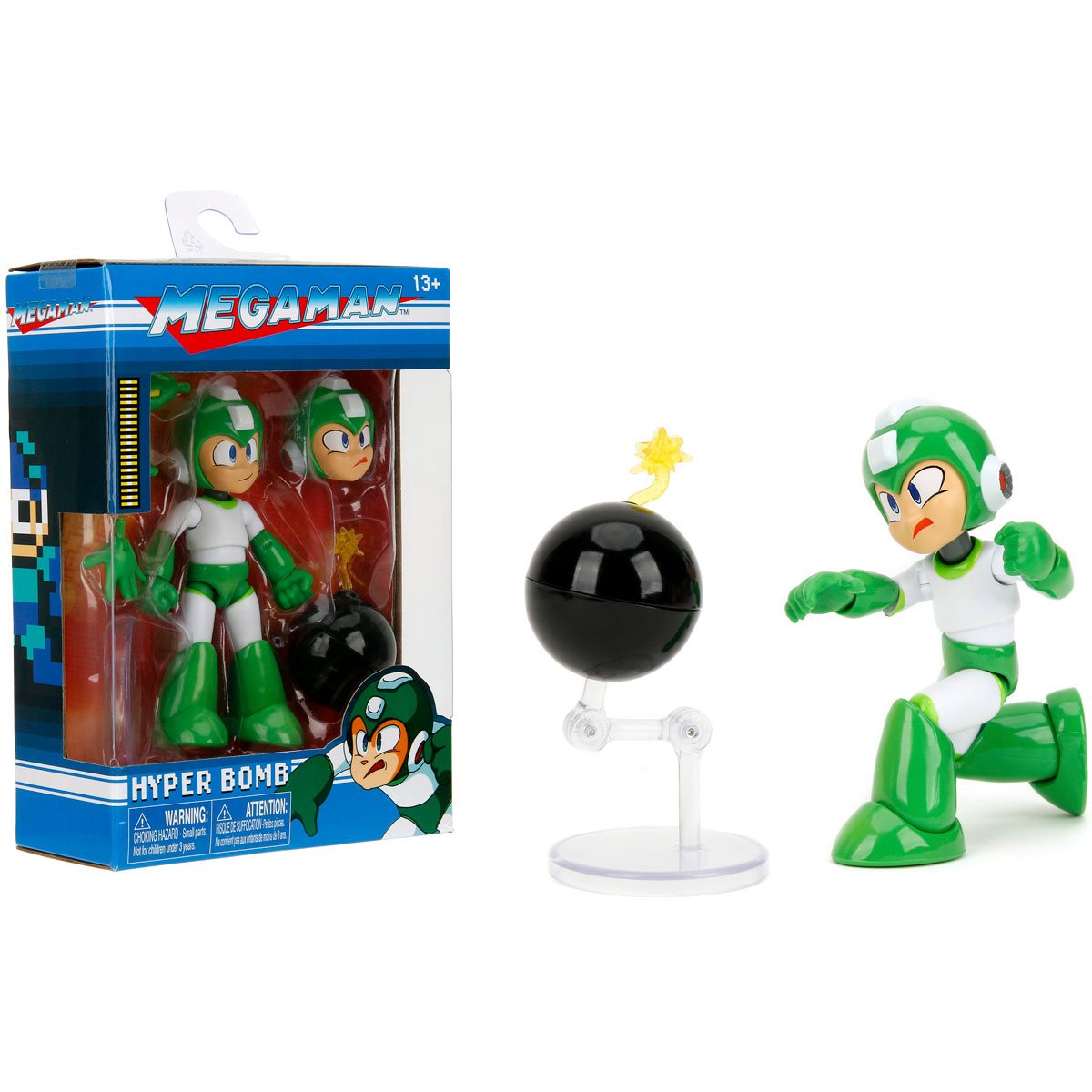 Mega Man: Hyper Bomb Mega Man 1/12 Scale Action Figure