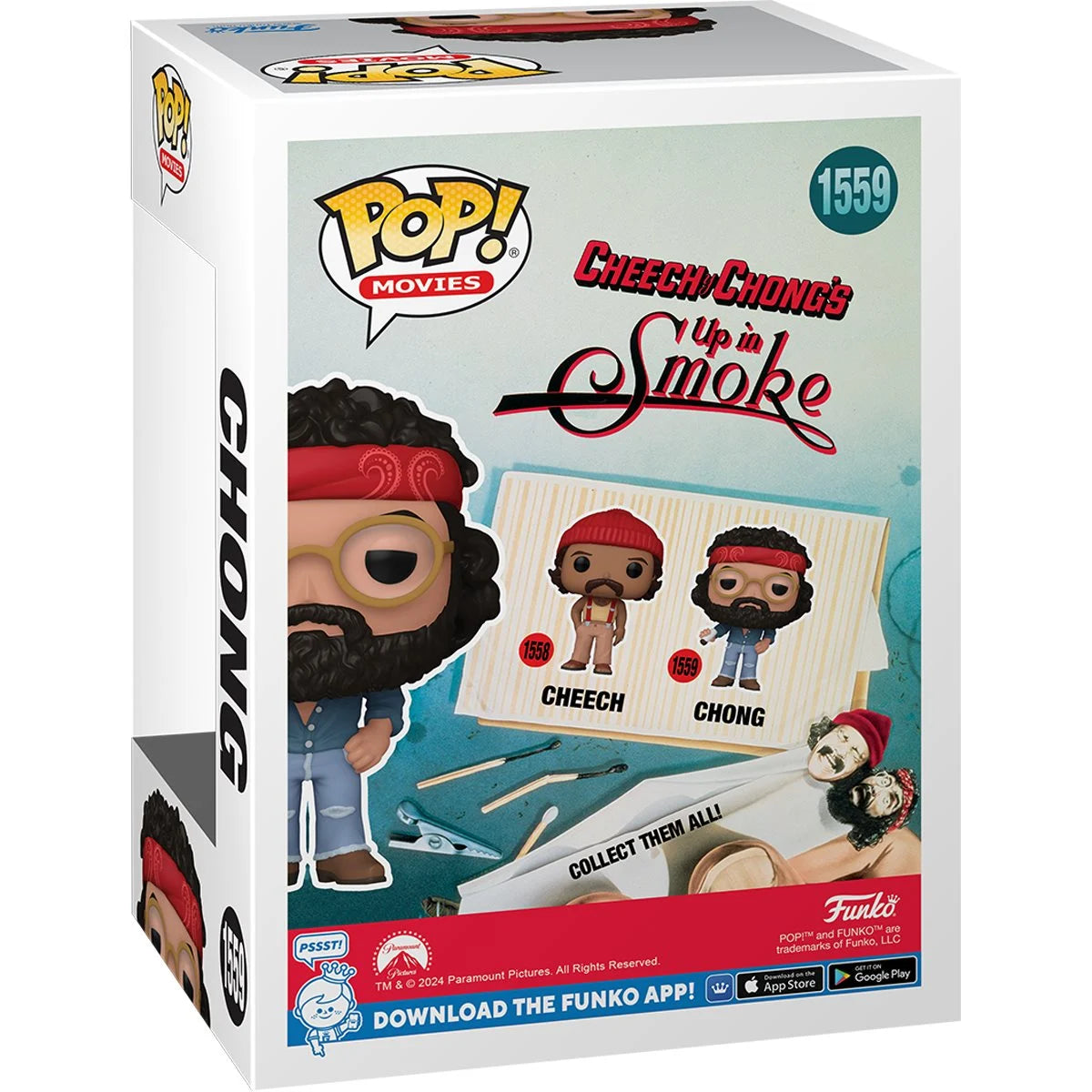 Pop! Movies 1559 Cheech & Chong's Up In Smoke: Chong