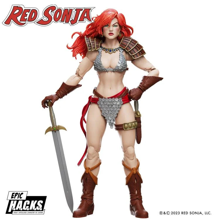 Red Sonja 50th Anniversary Epick H.A.C.K.S. 1/12 Scale Action Figure