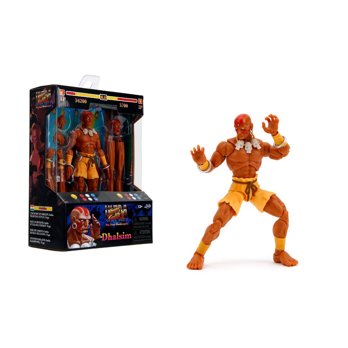 [PREORDER August 2024] Ultra Street Fighter II The Final Challengers Dhalsim 6in.