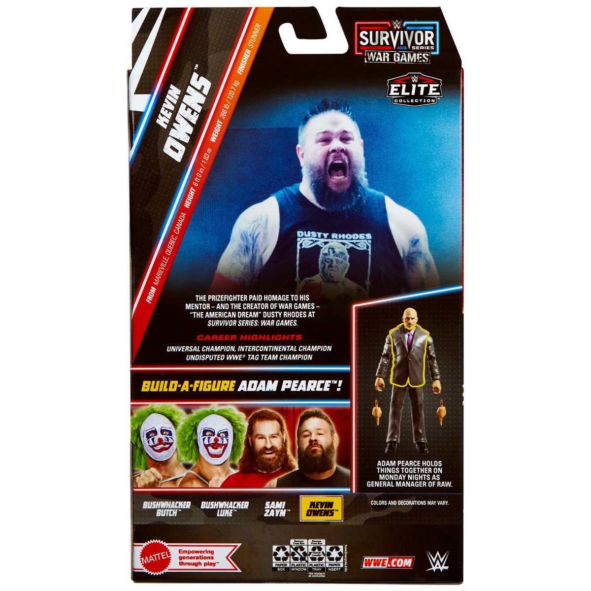 WWE Elite Collection Survivor Series 2024 Kevin Owens