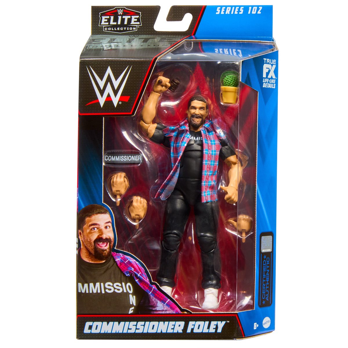 WWE Elite Collection Series 102: Commissioner Foley