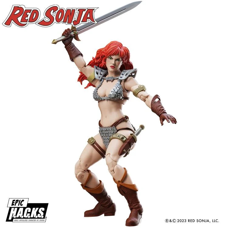 Red Sonja 50th Anniversary Epick H.A.C.K.S. 1/12 Scale Action Figure