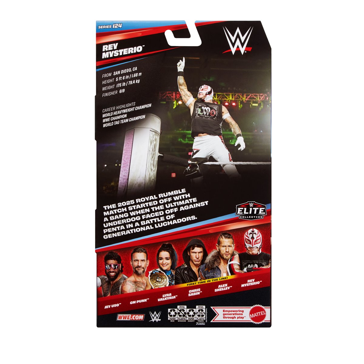 WWE Elite Collection Series 124 Rey Mysterio