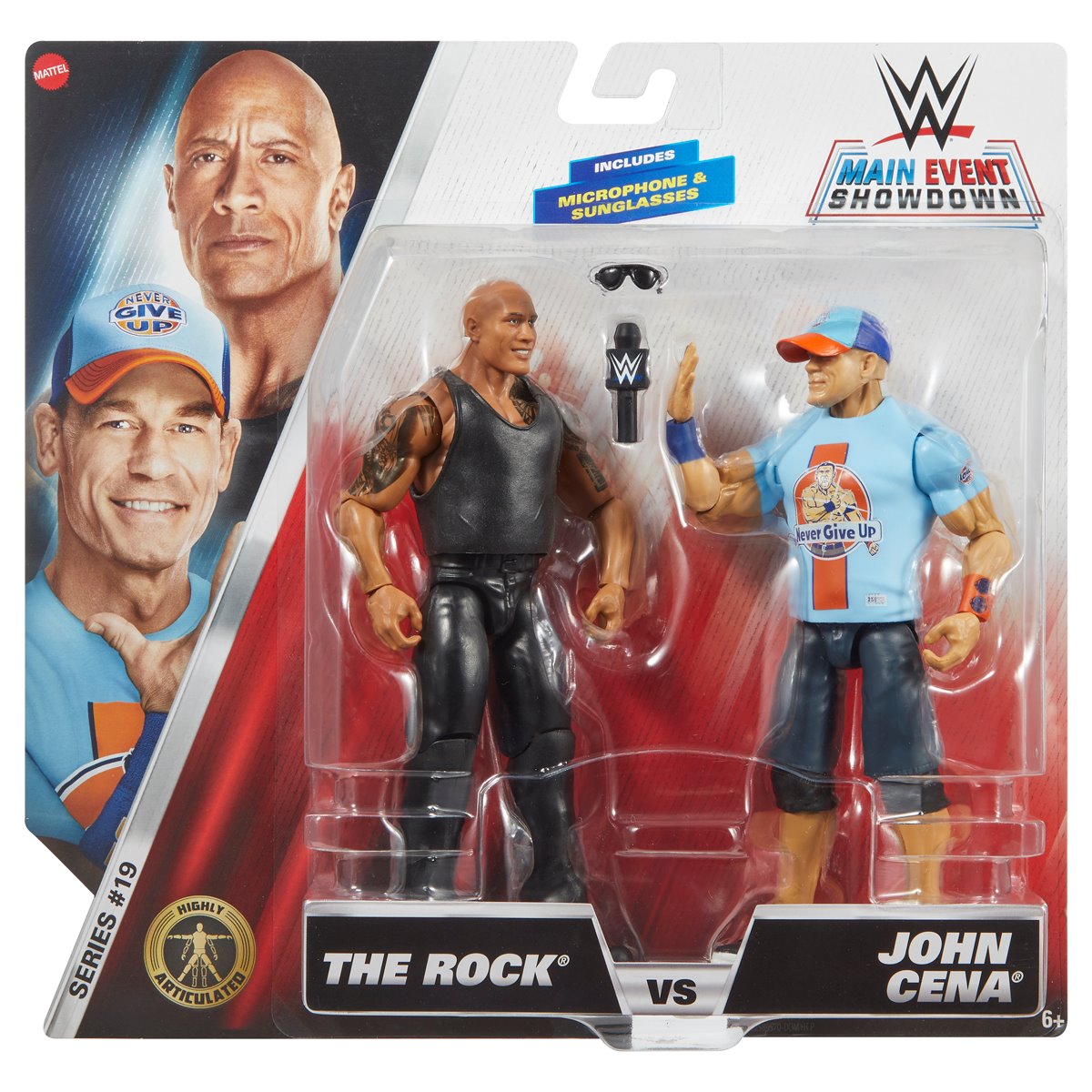 WWE Main Event Showdown Series 19 The Rock vs John Cena