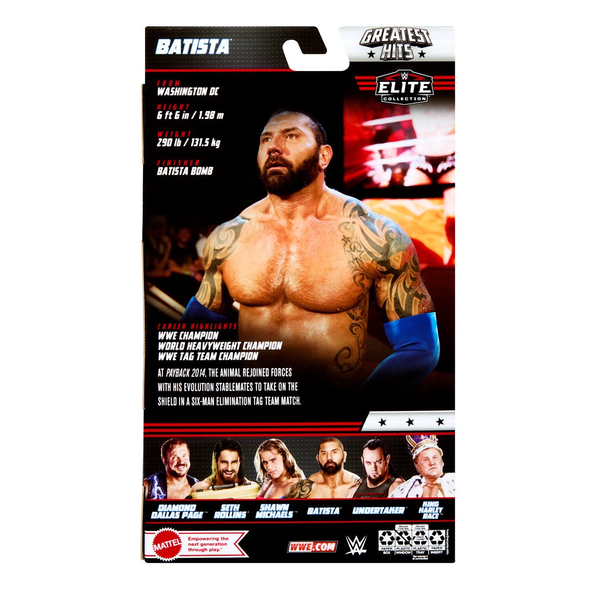 WWE Elite Collection Greatest Hits Batista