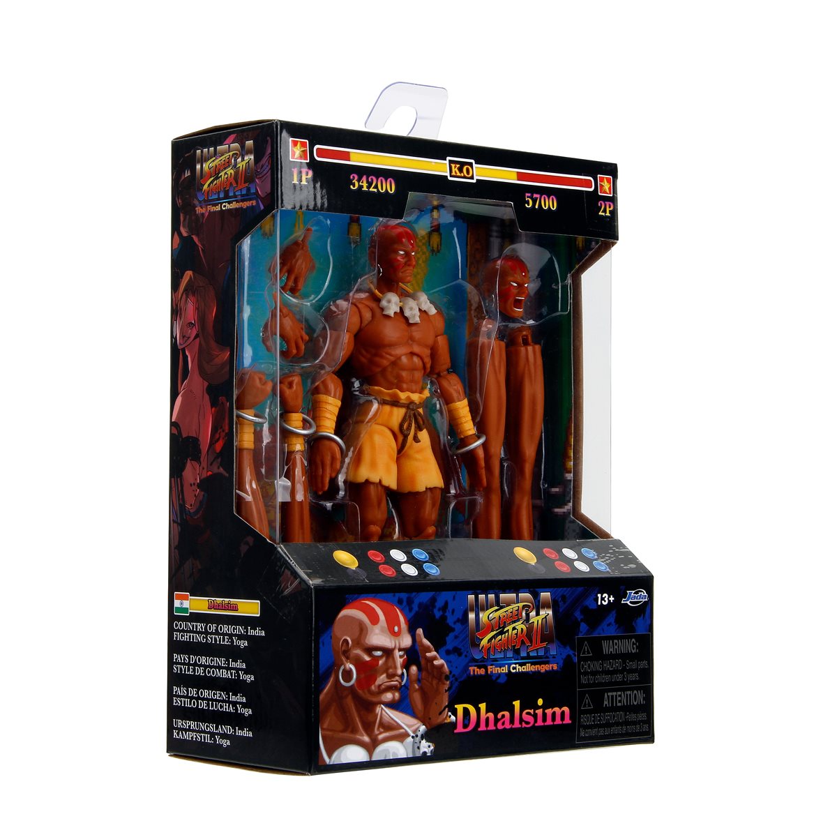 [PREORDER August 2024] Ultra Street Fighter II The Final Challengers Dhalsim 6in.