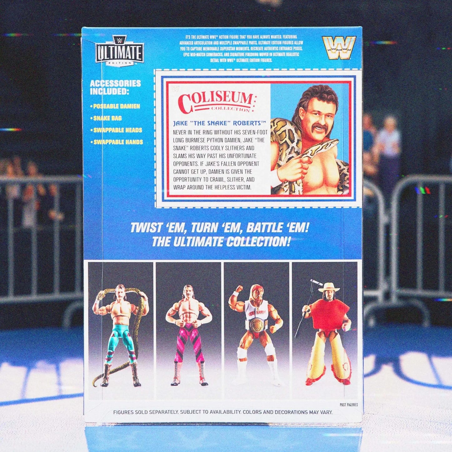 WWE Ultimate Edition Coliseum Collection Jake "The Snake" Roberts