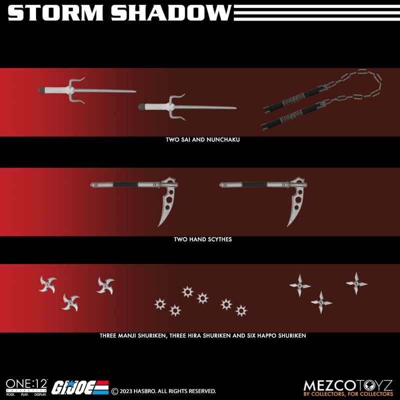 G.I.Joe One:12 Collective Storm Shadow