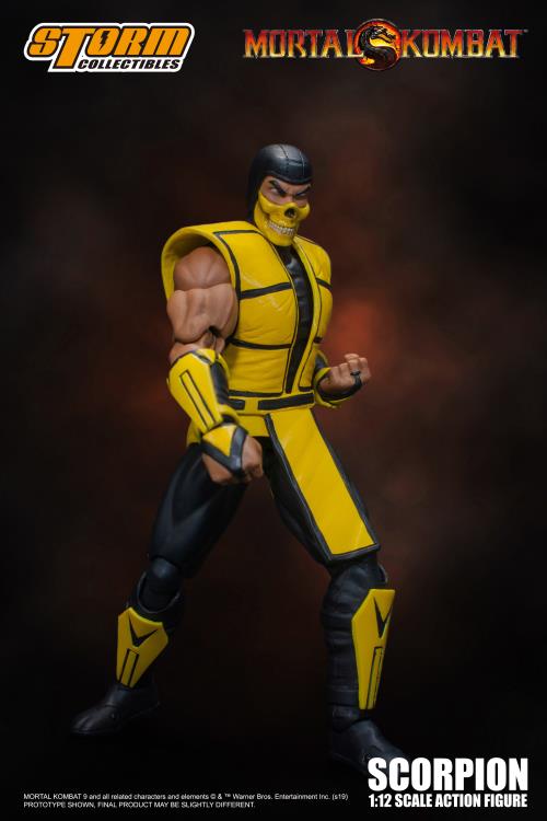 Mortal Kombat 3 Scorpion 1/12 Scale Figure
