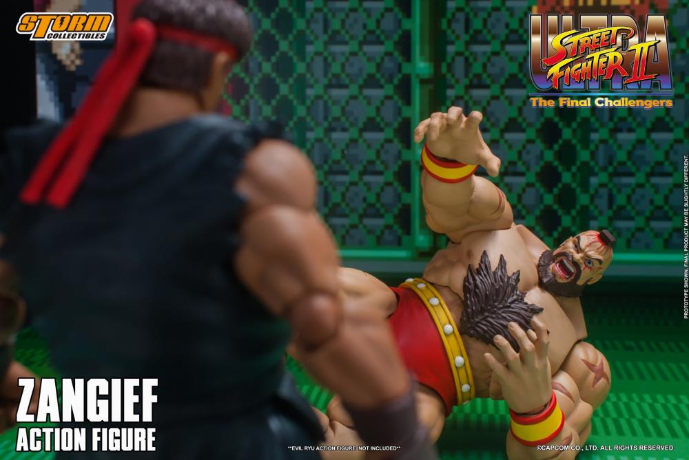 Ultra Street Fighter II: The Final Challengers Zangief 1/12 Scale Figure