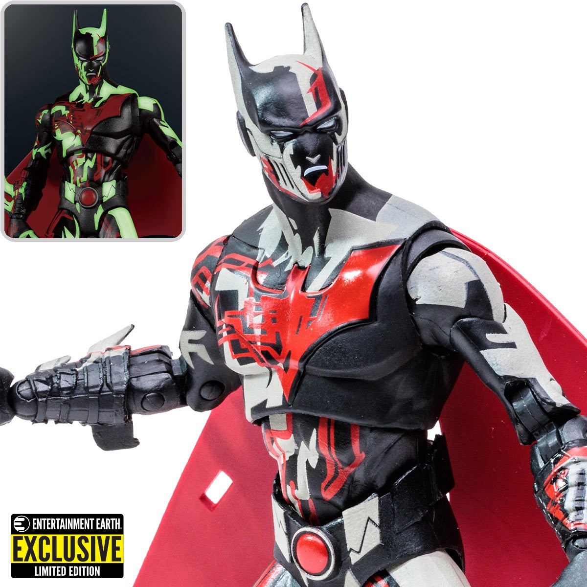 DC Multiverse Batman Beyond Glow In The Dark Exclusive