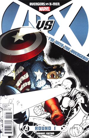 Avengers vs X-Men #1 Team Avengers Variant Edition (Stegman) [2012]