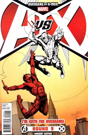 Avengers vs X-Men #9 Team Avengers Variant Edition (Ponsor) [2012]