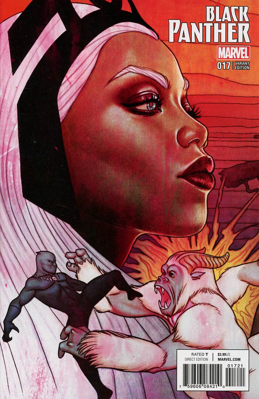 Black Panther #17 Variant Edition (Frison) [2017]