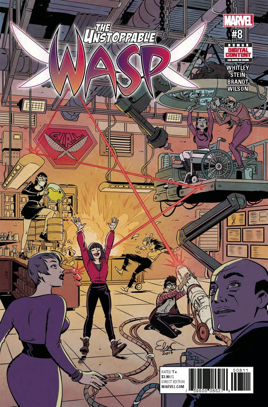 Unstoppable Wasp Vol.1 #8 [2017]