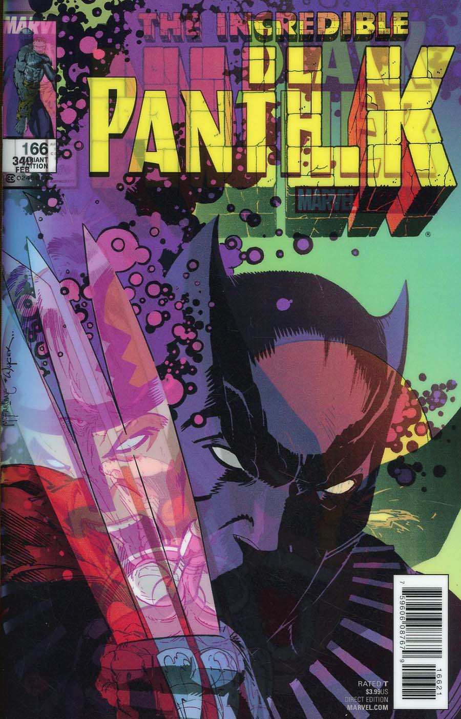 Black Panther #166 Lenticular Homage Variant Edition (Craig) [2017]